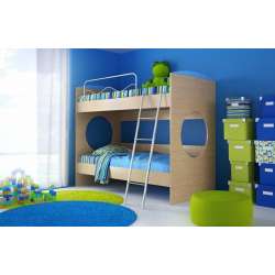 Circle|bunk bed|woodyline