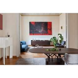 WOOD-OO table in a contemporary interior