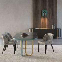 Rideau dining table in modern interior
