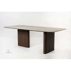 Split ceramic dining table|eternomobili