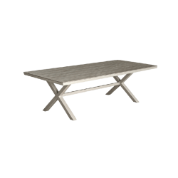Sunny outdoor table