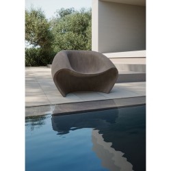 Iris outdoor armchair